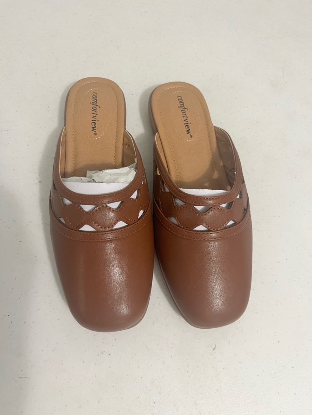 Comfortview Slip on mule - New - 7 WW